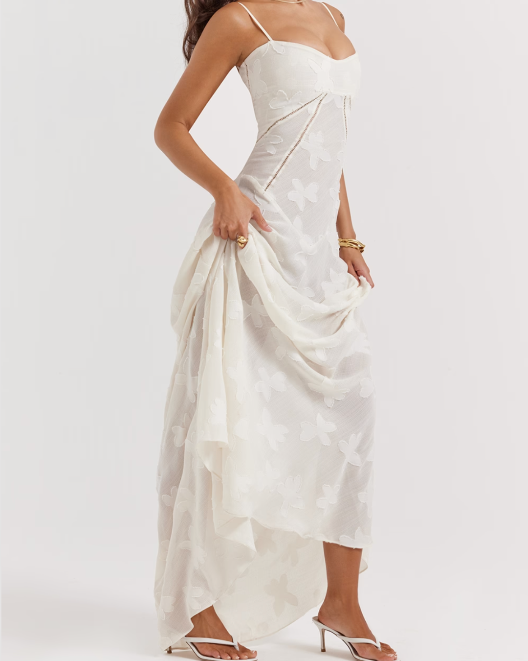 house of cb - seren floral dress